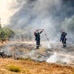 Πυρκαγιά σε χαμηλή βλάστηση στον Ψηλό Στάλο Έβρου – Επιχειρούν 25 πυροσβέστες και 1 ελικόπτερο