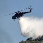 Πυρκαγιά σε αγροτοδασική έκταση στη Ριζοσπηλιά Αρκαδίας