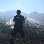 Πυρκαγιά σε αγροτοδασική έκταση στην Πλατή Μεσσηνίας – Επιχειρούν 16 πυροσβέστες