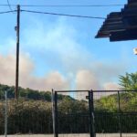 Πυρκαγιά σε δασική έκταση στη Ρούσα Σουφλίου