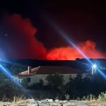 Ενισχύονται οι δυνάμεις για την πυρκαγιά στη Ρούσα Σουφλίου